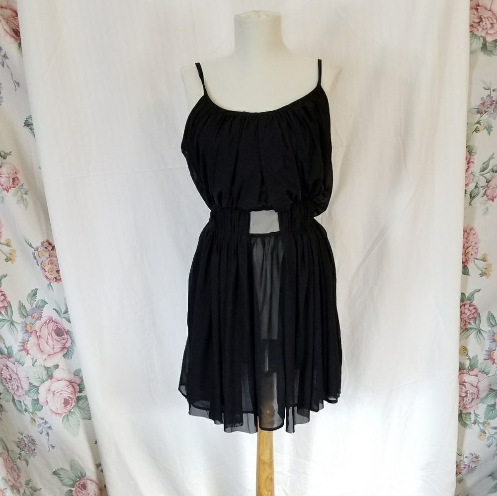 Gideon Oberson Sheer Dress or Swimsuit Cover Up